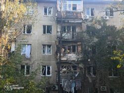 Пошкоджений житловий будинок