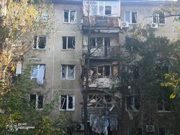Пошкоджений житловий будинок