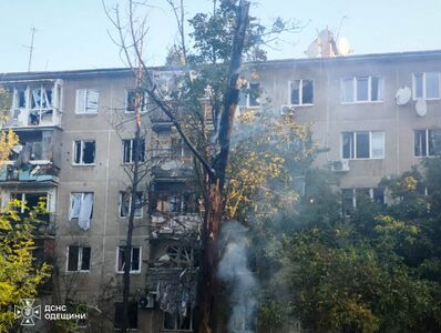 Обгоріле дерево у дворі будинку