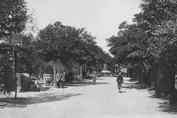 Вид на бульвар із Михайлівської вулиці (1905—1917)