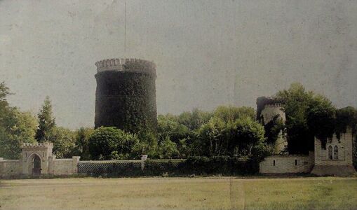 Водонапірна вежа у старому саду, Асканія-Нова, 1920-ті