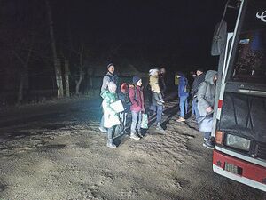 Евакуація мешканців Біленького