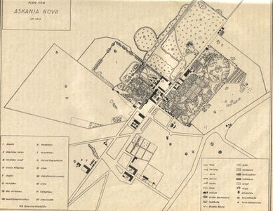 План парку, 1920