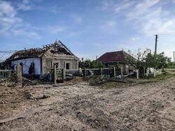 Будинки, пошкоджені внаслідок атаки