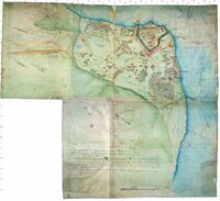 Карта Аккермана, складена Кауффером 1793 року