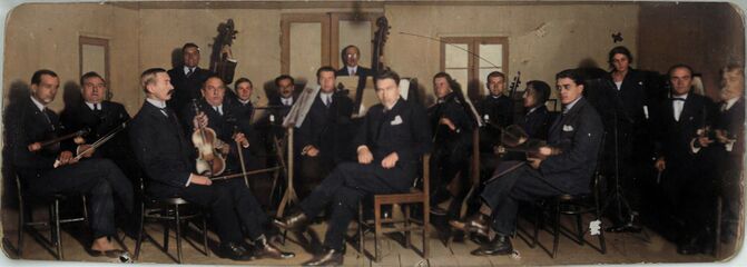 Шабський симфонічний оркестр, 1920-ті
